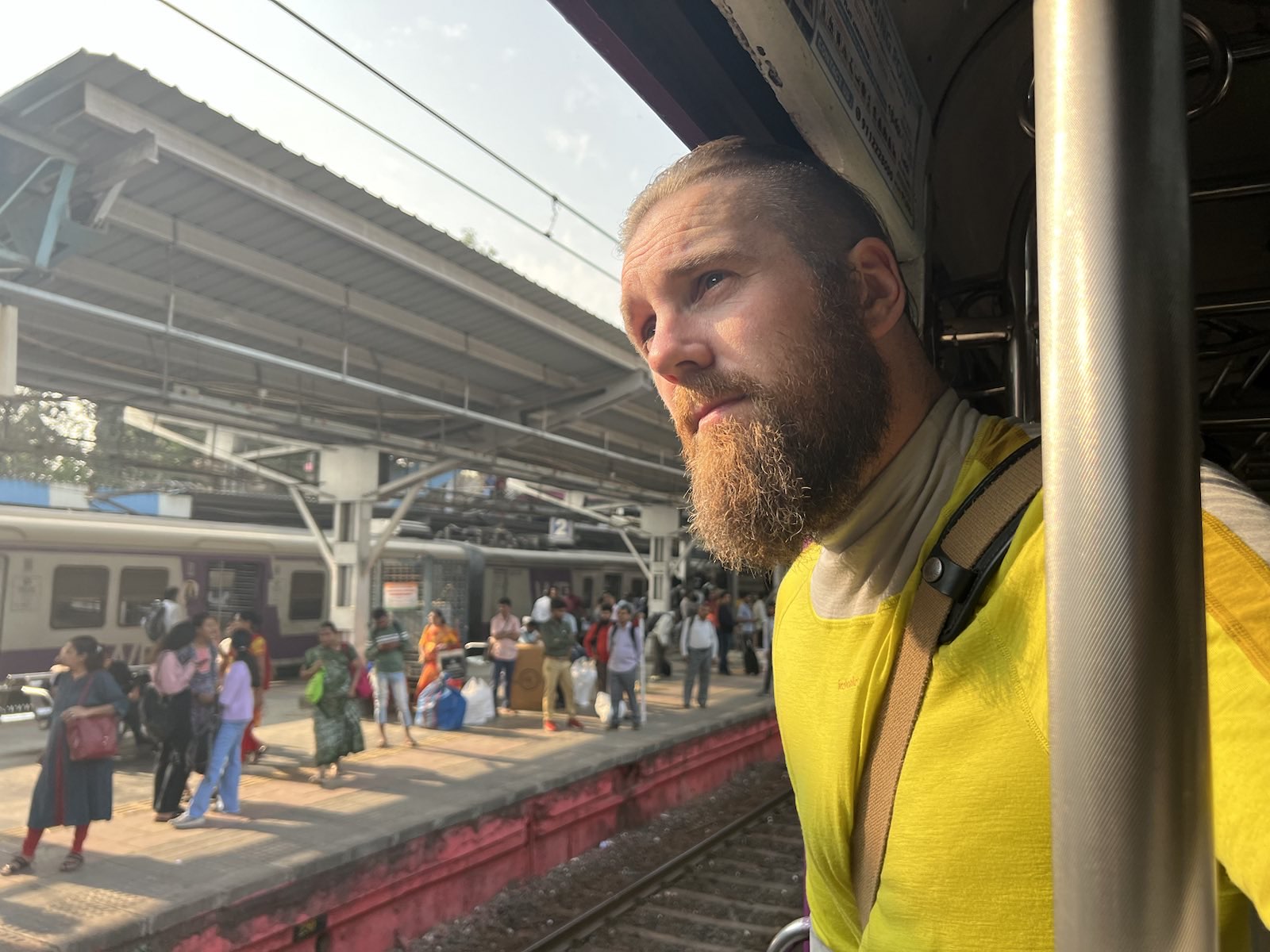 My First Indian Train Ride